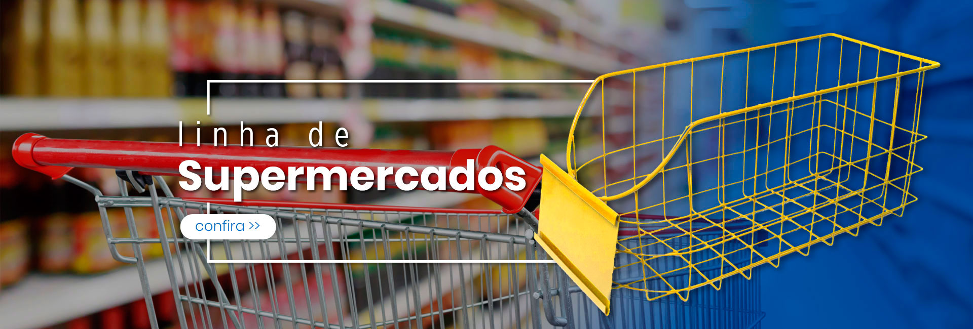 Linha de supermercados