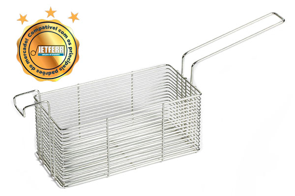 Cesto Retangular Aramado 26 x 13 x 10 cm