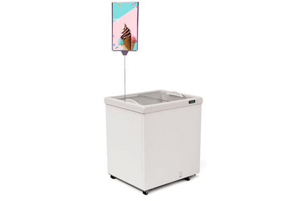 Expositor porta preço para freezer